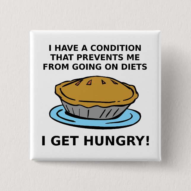 Hungry Condition Rollig Knapp (Framsida)