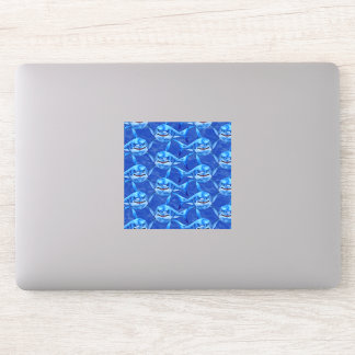 Hungry Great White Sharks  Klistermärken