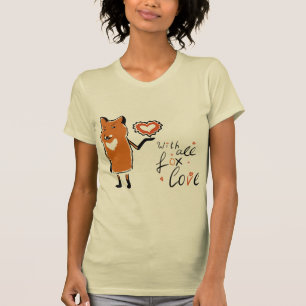 Hungry Little Bear Eating Honey T-Shirt - Söt