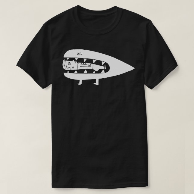 Hungry Monster drawing by Jad Fair  T Shirt (Design framsida)