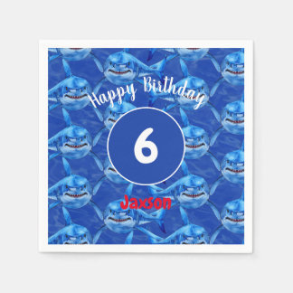 Hungry Sharks  Pappersservett