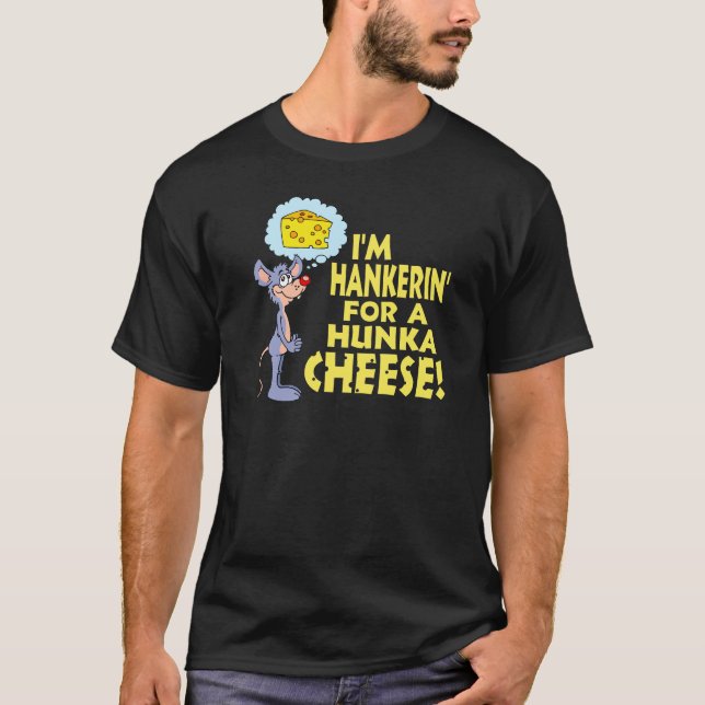 Hunka ost tee shirt (Framsida)