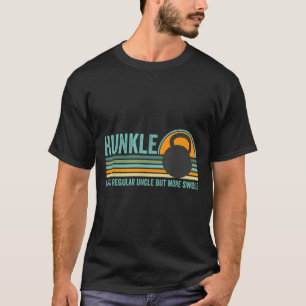 Hunkle Funny farbror Gift Hunky farbror Swole Meme T Shirt