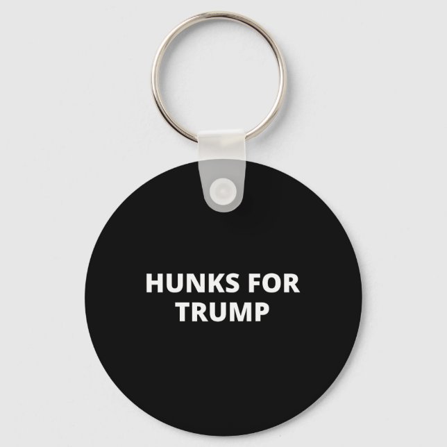 Hunks For Trump - Donald Trump-stödare  Nyckelring (Framsida)