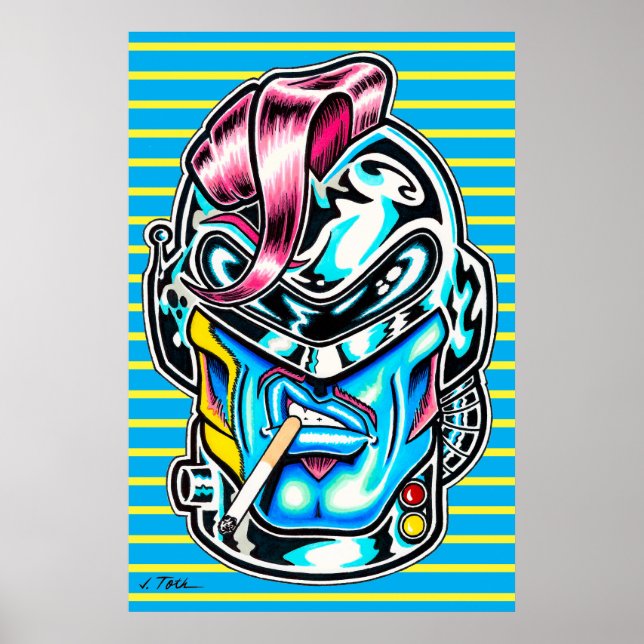 Hunkuloid™: Axel Geargrinder™ Poster (Framsidan)