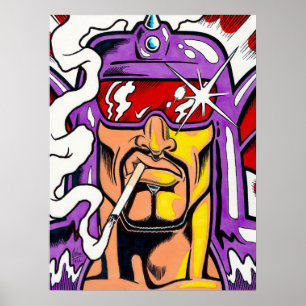 Hunkuloid™/Nocturno™/Ansikte Poster
