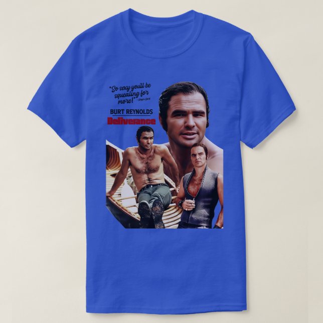 Hunky Burt in Deliverance T Shirt (Design framsida)