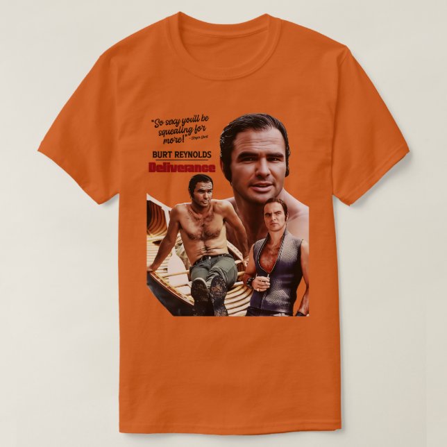 Hunky Burt in Deliverance T Shirt (Design framsida)