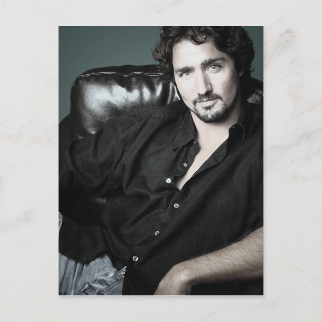 Hunky mustache Beard Justin 2006 Vykort (Framsida)