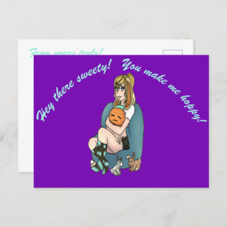 HunneeBunn-vykort Vykort