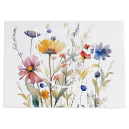 'Hunny' Akvarell Vildblomma Presentpresentbag