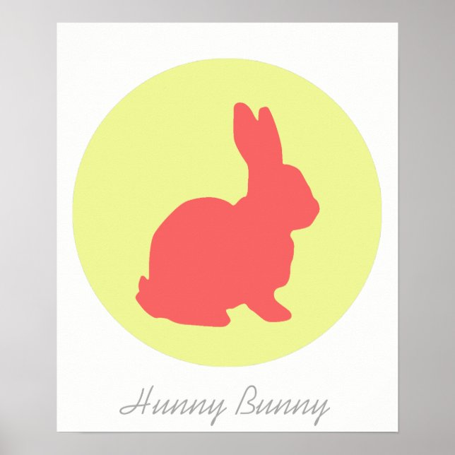 Hunny Bunny Funky A3-affisch Poster (Framsidan)