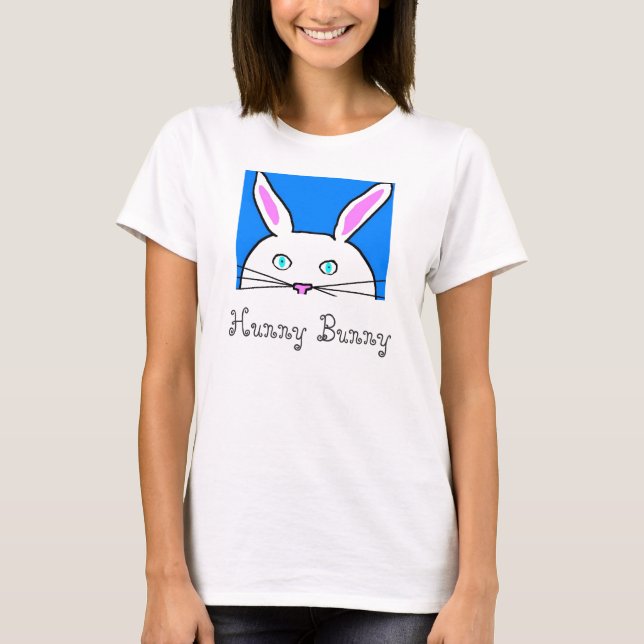 Hunny kanintank t-shirt (Framsida)