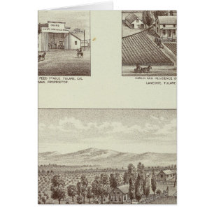 Hunsaker ranch, Woodville Hälsningskort