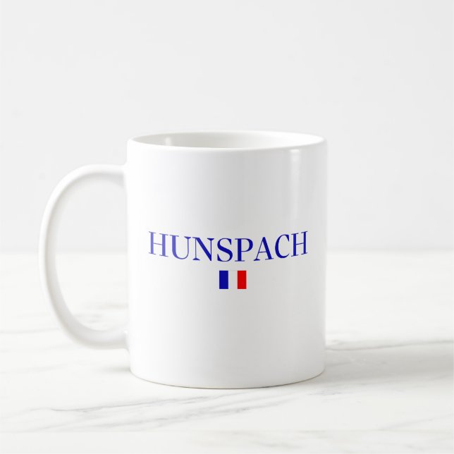 HUNSPACH Frankrike Kaffemugg (Vänster)