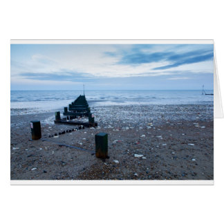 Hunstanton-stranden, Väster Norfolk Hälsningskort