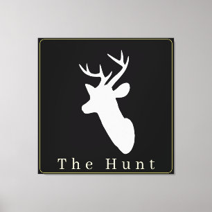 Hunt A-Visningen Hunters Trophy Canvastryck