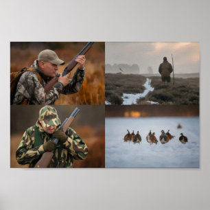 Hunt begin-säsongsbuntjägare poster