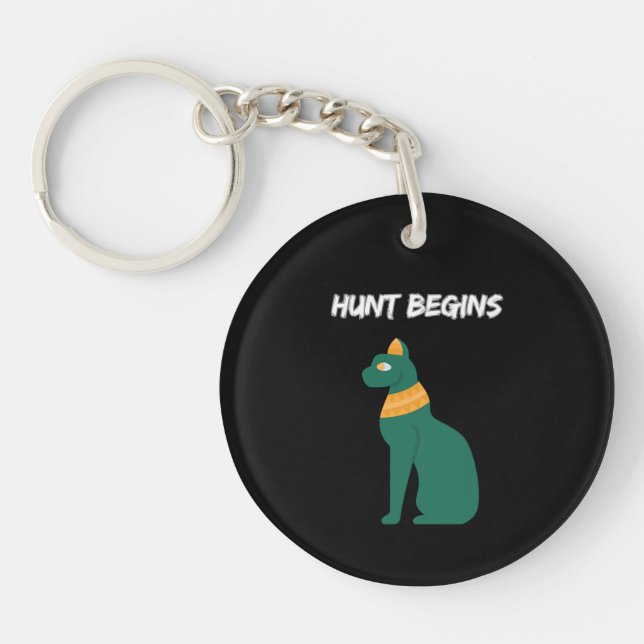 Hunt Begins Keychain (Framsidan)