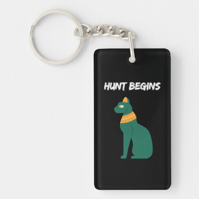 Hunt Begins Keychain (Framsidan)