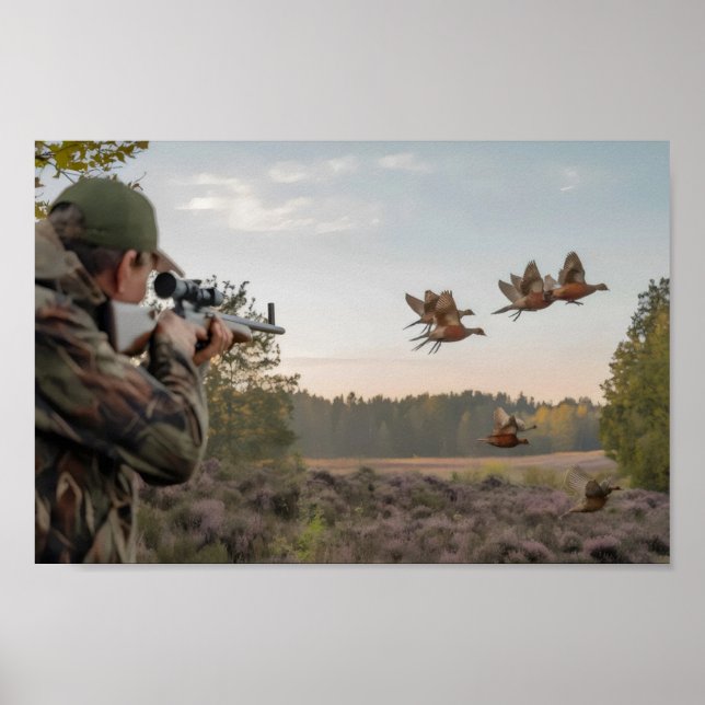 Hunt börjar årstidsjakt. poster (Framsidan)