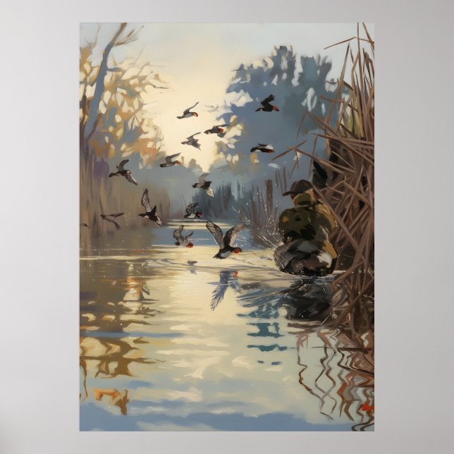 Hunt börjar årstidsjakt. poster (Framsidan)