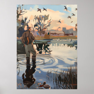 Hunt börjar säsongsjägare poster