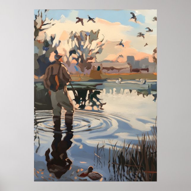 Hunt börjar säsongsjägare poster (Framsidan)