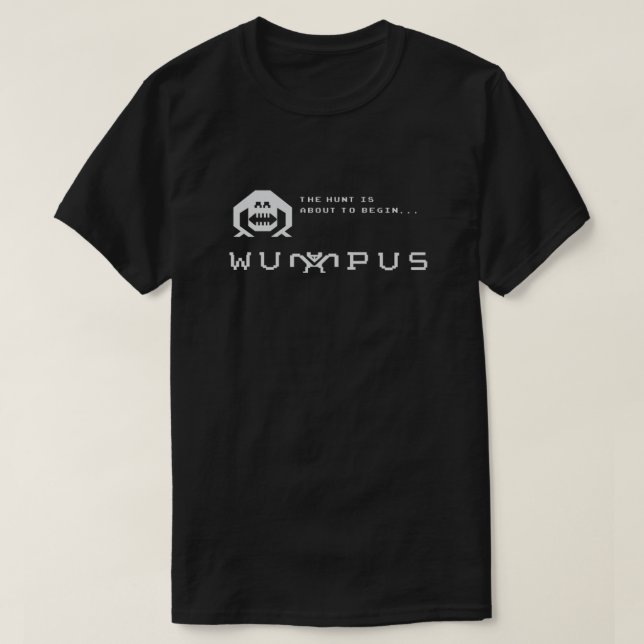 Hunt for the Wumpus! Classic T Shirt (Design framsida)