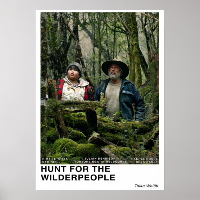 Hunt för Wilderpeople Poster (Framsidan)