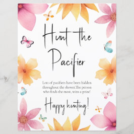 Hunt i Nappar Baby Shower Games Pappra Lakan
