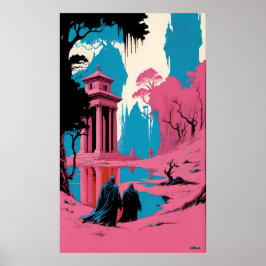 Hunt i New Wave Knight Templar Poster