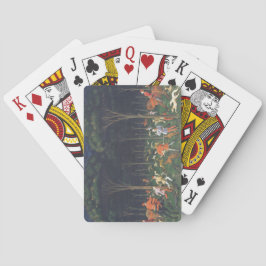 Hunt i skogen (av Paolo Uccello) Casinokort