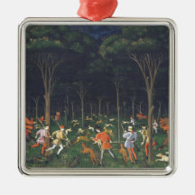 Hunt i skogen (av Paolo Uccello)