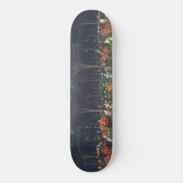 Hunt i skogen (av Paolo Uccello) Mini Skateboard Bräda 18,5 Cm