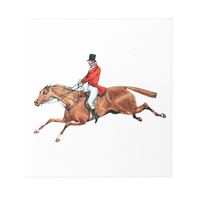 Hunt Illustration Anteckningsblock (Framsida)