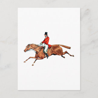 Hunt Illustration Vykort