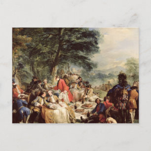 Hunt Lunch, 1737 Vykort