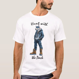 Hunt med Pack Varg Warrior T-Shirt