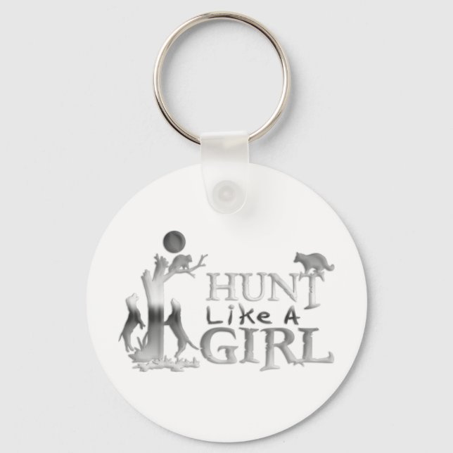 HUNT SOM EN HUNT HUNT NYCKELRING (Framsida)