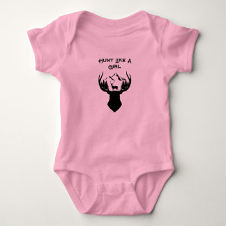 Hunt som en tjej t shirt