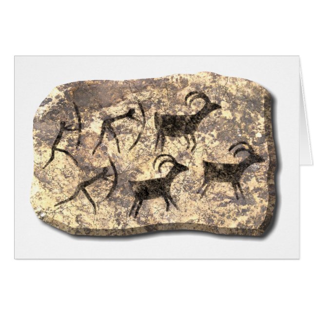 Hunt-stone Hälsningskort (Framsidan Horizontal)