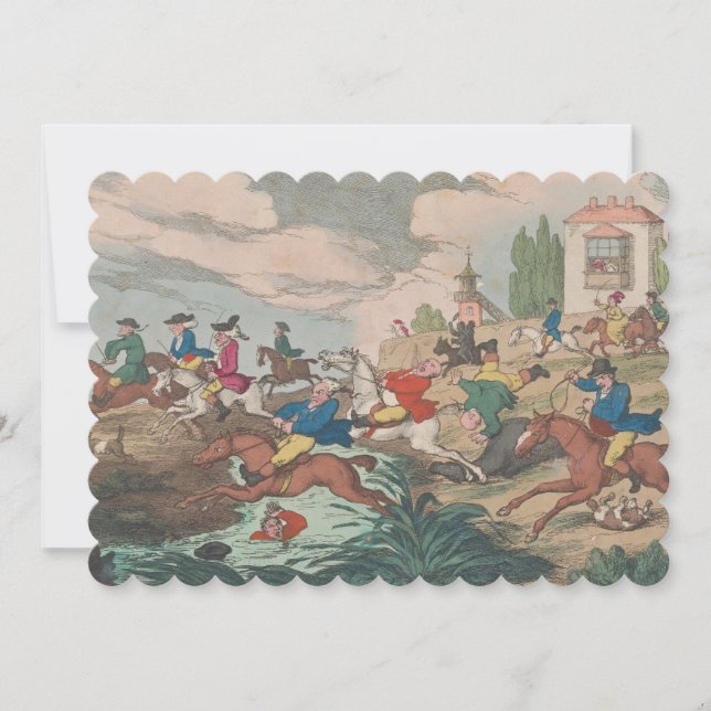 Hunt - storlek 12,7 cm x 17,8 cm spara datumet (Framsida)