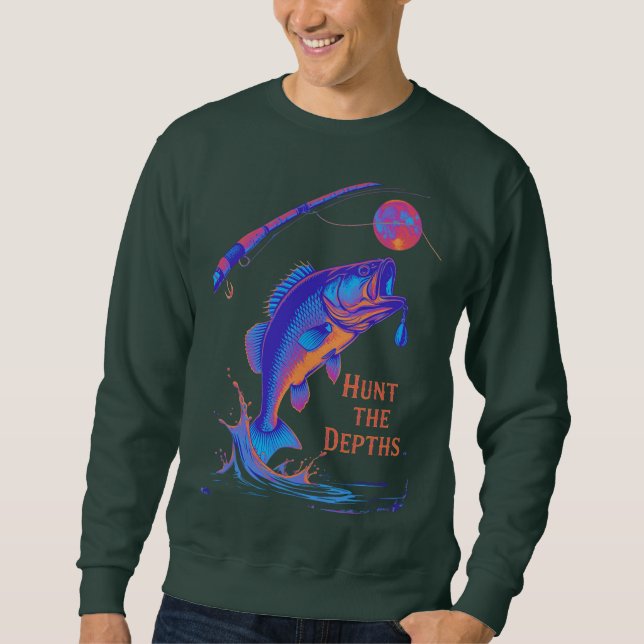 Hunt the Depths Sweatshirt (Framsida)