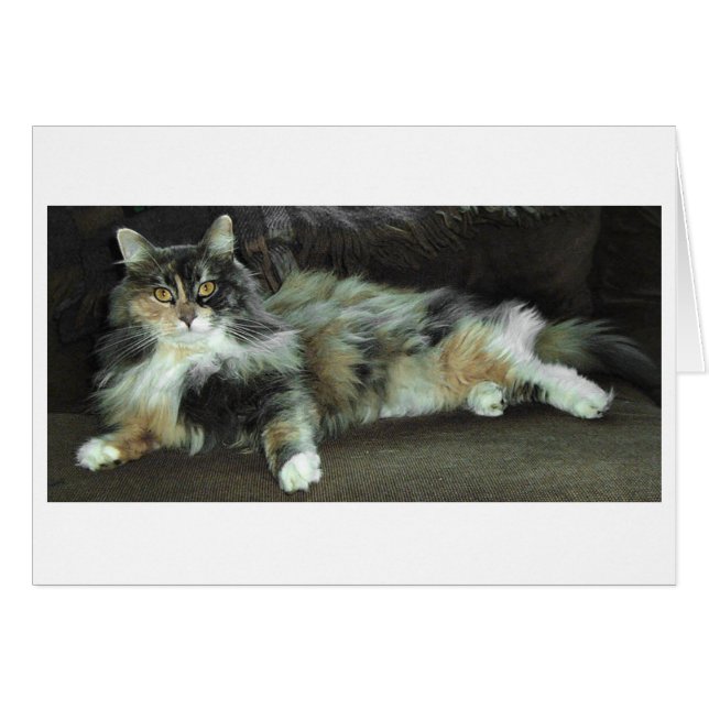 Hunt, väntar på middag hälsningskort (Framsidan Horizontal)