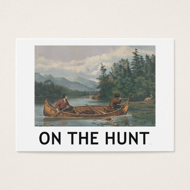 Hunt Visitkort (Framsidan)