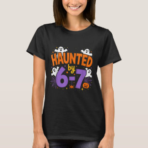 Hunted av 6-7 Halloween-spöken och Sders Design T Shirt