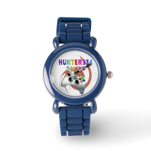 HUNTER934 - Samling av trianglar - Kids Watch Armbandsur (Framsida)