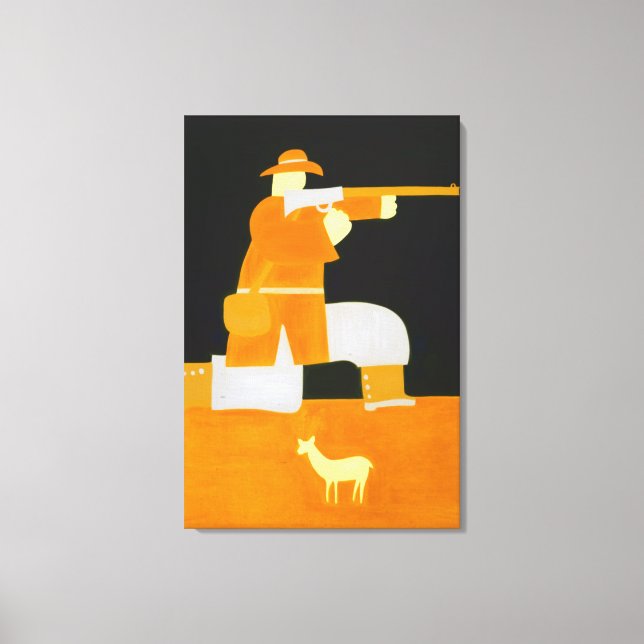 Hunter 1998 canvastryck (Framsida)