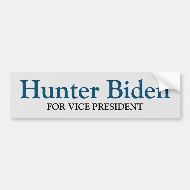 Hunter Biden Bildekal (Framsidan)